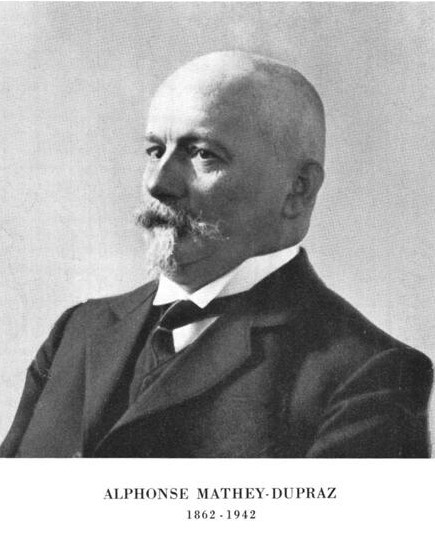 Mathey-Dupraz, Alphonse